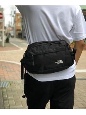 The North Face Black Classic Kanga Waist Utility Bag Hiking Fanny Pack